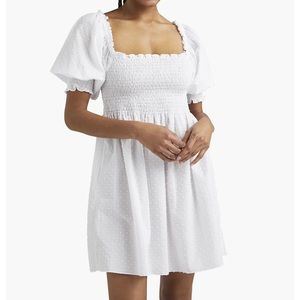 Hill House Athena Nap Dress in Swiss dot